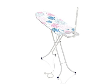 Leifheit Classic Basic Plus ironing board suitable for steam irons, ironing board with steam-permeable ironing surface, steam ironing board with socket on sale